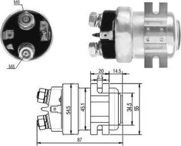 WE PARTS 471480345 - Тяговое реле, соленоид, стартер autosila-amz.com