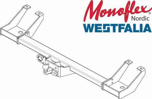 Westfalia 315208600001 - Прицепное устройство, фаркоп autosila-amz.com