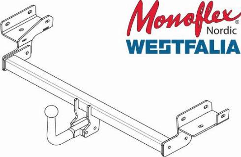 Westfalia 340086600001 - Прицепное устройство, фаркоп autosila-amz.com