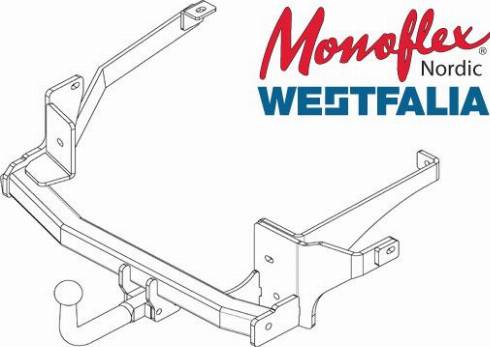 Westfalia 315203600001 - Прицепное устройство, фаркоп autosila-amz.com