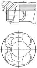 Wilmink Group WG1946683 - Поршень autosila-amz.com