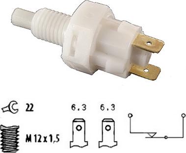 Wilmink Group WG1964147 - Выключатель фонаря сигнала торможения autosila-amz.com