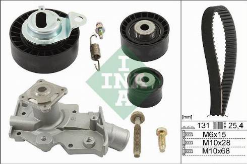 Wilmink Group WG1966522 - Водяной насос + комплект зубчатого ремня ГРМ autosila-amz.com