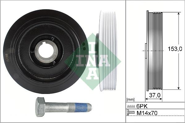 Wilmink Group WG1966385 - Шкив коленчатого вала autosila-amz.com