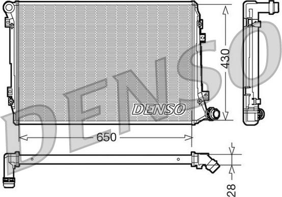 Wilmink Group WG1919507 - Радиатор, охлаждение двигателя autosila-amz.com