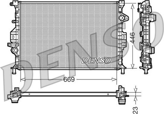 Wilmink Group WG1919090 - Радиатор, охлаждение двигателя autosila-amz.com