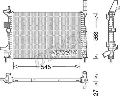 Wilmink Group WG1919060 - Радиатор, охлаждение двигателя autosila-amz.com