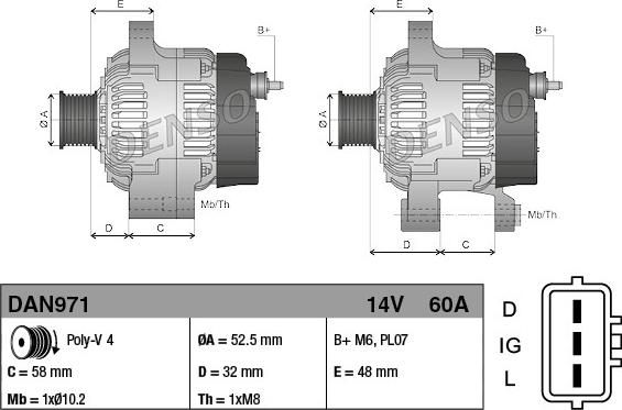 Wilmink Group WG1916940 - Генератор autosila-amz.com