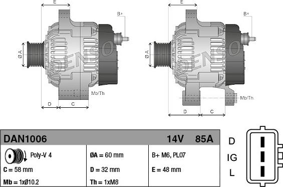 Wilmink Group WG1916708 - Генератор autosila-amz.com