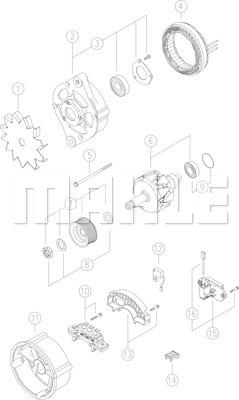 Wilmink Group WG1910340 - Генератор autosila-amz.com