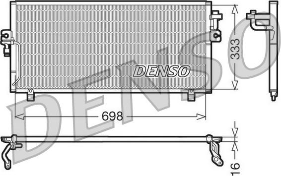 Wilmink Group WG1917494 - Конденсатор кондиционера autosila-amz.com