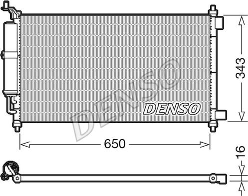 Wilmink Group WG1917504 - Конденсатор кондиционера autosila-amz.com