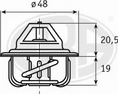 Wilmink Group WG1492789 - Термостат охлаждающей жидкости / корпус autosila-amz.com