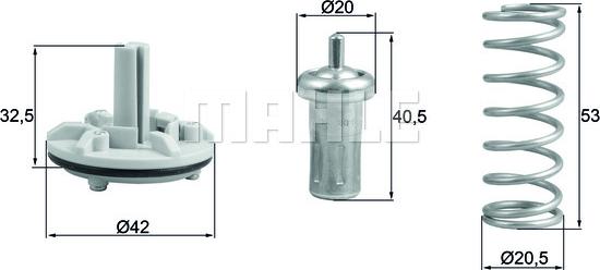 Wilmink Group WG1426546 - Термостат охлаждающей жидкости / корпус autosila-amz.com