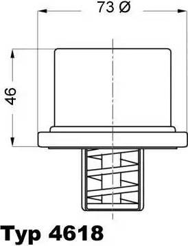 Wilmink Group WG1091556 - Термостат охлаждающей жидкости / корпус autosila-amz.com