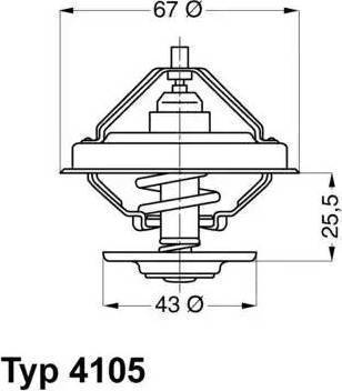 Wilmink Group WG1091655 - Термостат охлаждающей жидкости / корпус autosila-amz.com