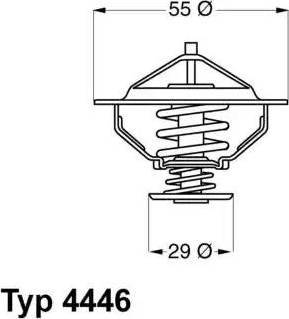 Wilmink Group WG1091741 - Термостат охлаждающей жидкости / корпус autosila-amz.com