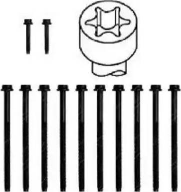 Wilmink Group WG1093284 - Комплект болтов головки цилиндра autosila-amz.com