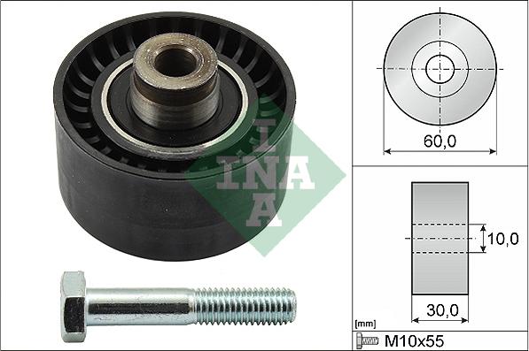 Wilmink Group WG1097467 - Направляющий ролик, зубчатый ремень ГРМ autosila-amz.com