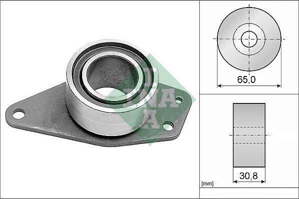 Wilmink Group WG1097488 - Направляющий ролик, зубчатый ремень ГРМ autosila-amz.com