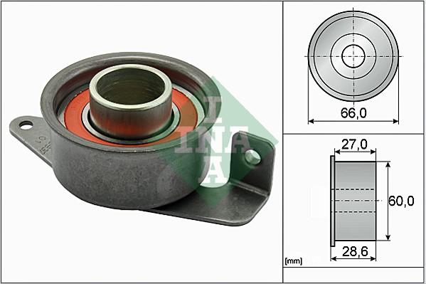 Wilmink Group WG1097421 - Натяжной ролик, зубчатый ремень ГРМ autosila-amz.com