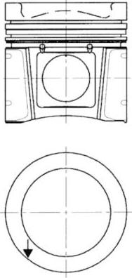 Wilmink Group WG1016542 - Поршень autosila-amz.com