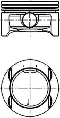 Wilmink Group WG1016585 - Поршень autosila-amz.com