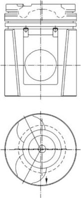 Wilmink Group WG1023710 - Поршень autosila-amz.com