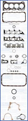 Wilmink Group WG1164414 - Комплект прокладок, двигатель autosila-amz.com