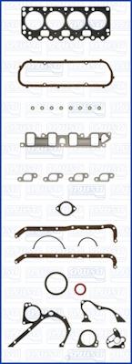 Wilmink Group WG1164820 - Комплект прокладок, двигатель autosila-amz.com