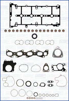 Wilmink Group WG1168077 - Комплект прокладок, головка цилиндра autosila-amz.com