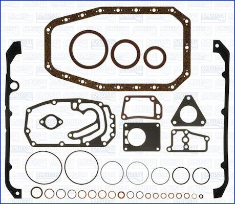 Wilmink Group WG1168706 - Комплект прокладок, блок-картер двигателя autosila-amz.com