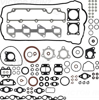 Wilmink Group WG1102525 - Комплект прокладок, двигатель autosila-amz.com