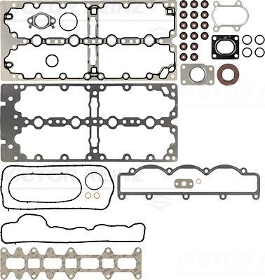 Wilmink Group WG1102831 - Комплект прокладок, головка цилиндра autosila-amz.com