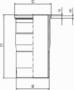 Wilmink Group WG1188165 - Гильза цилиндра autosila-amz.com