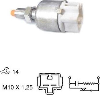 Wilmink Group WG1898030 - Выключатель фонаря сигнала торможения autosila-amz.com