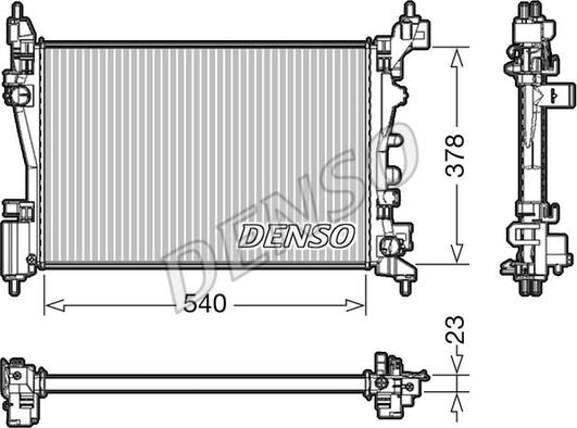 Wilmink Group WG1804884 - Радиатор, охлаждение двигателя autosila-amz.com