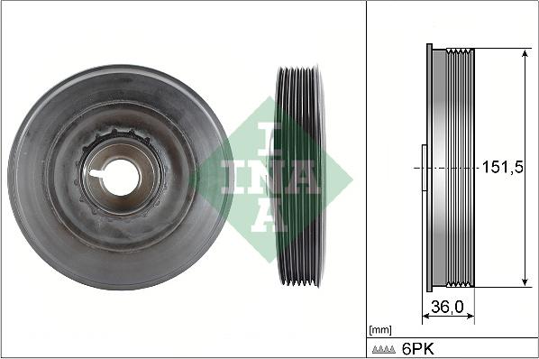 Wilmink Group WG1254405 - Шкив коленчатого вала autosila-amz.com