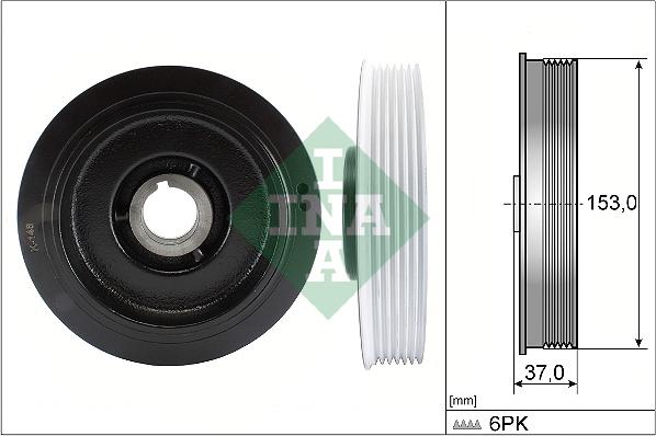 Wilmink Group WG1254383 - Шкив коленчатого вала autosila-amz.com