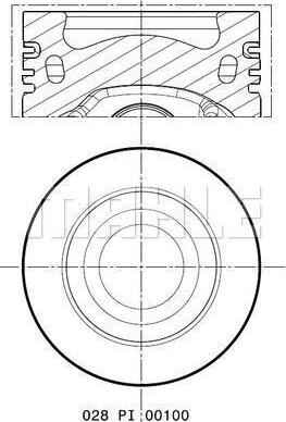 Wilmink Group WG1258457 - Поршень autosila-amz.com