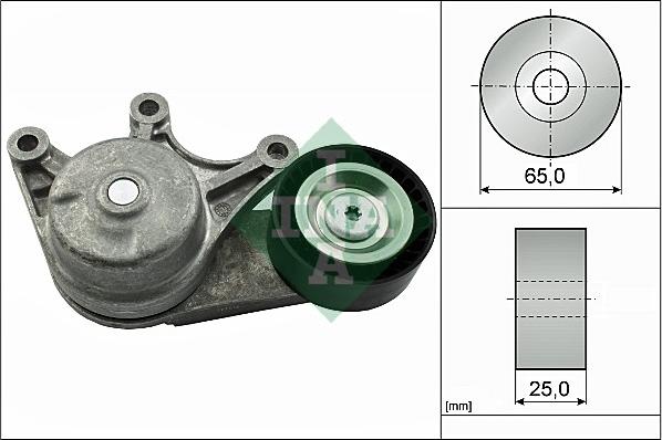 Wilmink Group WG1253583 - Натяжитель, поликлиновый ремень autosila-amz.com