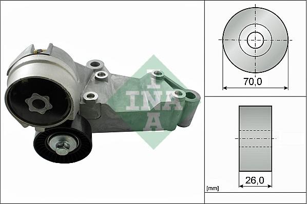 Wilmink Group WG1253390 - Натяжитель, поликлиновый ремень autosila-amz.com