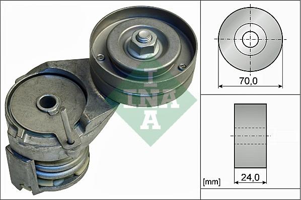 Wilmink Group WG1253383 - Натяжитель, поликлиновый ремень autosila-amz.com