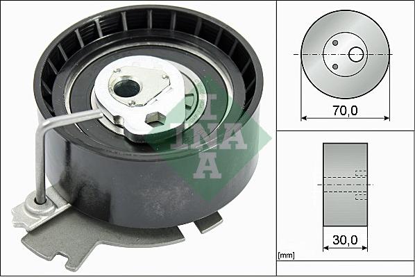 Wilmink Group WG1252459 - Натяжной ролик, зубчатый ремень ГРМ autosila-amz.com