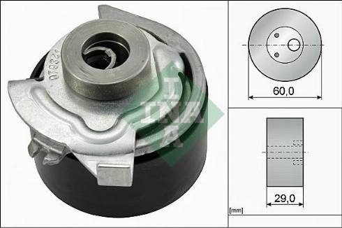 Wilmink Group WG1252454 - Натяжной ролик, зубчатый ремень ГРМ autosila-amz.com