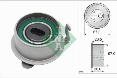 Wilmink Group WG1252478 - Натяжной ролик, зубчатый ремень ГРМ autosila-amz.com