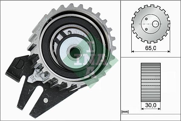 Wilmink Group WG1252643 - Натяжной ролик, зубчатый ремень ГРМ autosila-amz.com