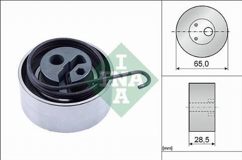 Wilmink Group WG1252625 - Натяжной ролик, зубчатый ремень ГРМ autosila-amz.com