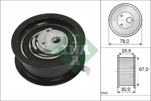 Wilmink Group WG1252251 - Натяжной ролик, зубчатый ремень ГРМ autosila-amz.com