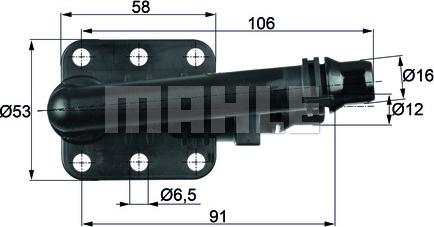 Wilmink Group WG1261850 - Термостат, масляное охлаждение autosila-amz.com